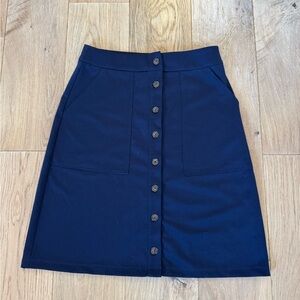 Women’s Navy Pencil Skirt